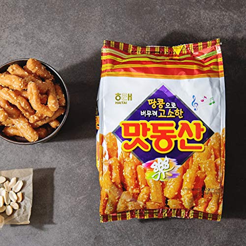 Haitai Matdongsan Peanut Crunch Snack, 10.58 Oz