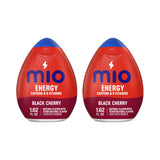 (2 Pack) MIO ENERGY Black Cherry, 1.62 fluid ounce each