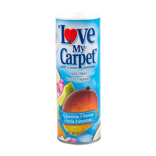LOVE MY CARPET 2-in-1 Carpet & Room Deodorizer (Hawaiian Passion, 2-PACK)