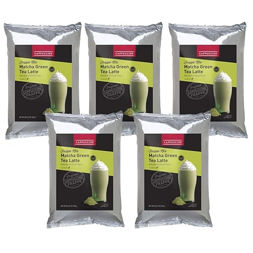 Cappuccine 71799-4 Matcha Green Tea Latte (SET OF 5 PER CASE)