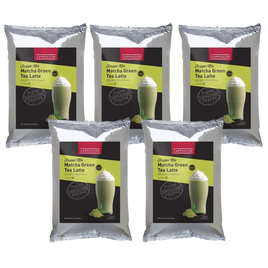 Cappuccine 71799-4 Matcha Green Tea Latte (SET OF 5 PER CASE)