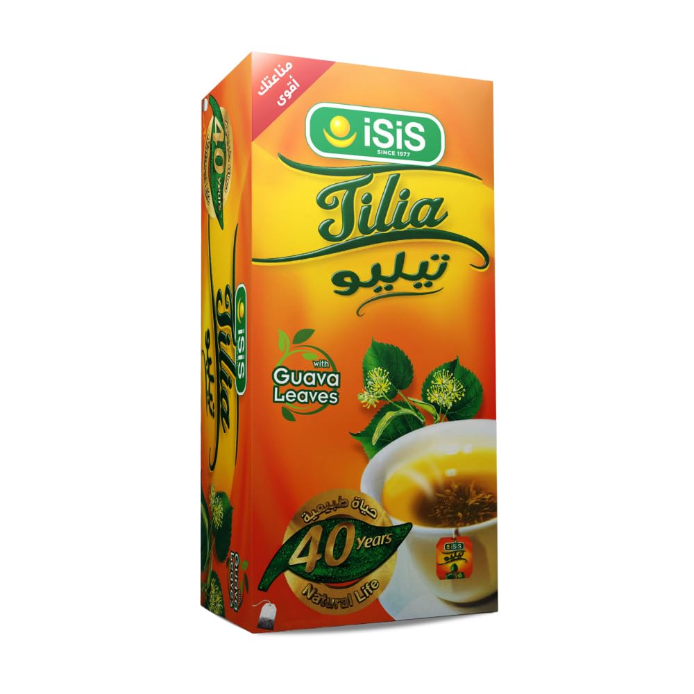 Isis Tilia Tila Tea Egypt Egyptian Pure Natural Herbal Flower No Caffeine No Artificial Flavors No Artificial Coloring No Additives No Preservatives