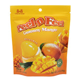 Peel n Feel Gummy Mango Jelly, Peelable Gummies with Real Mango Juice, 3 packs 8.47oz