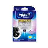 Infiniti Clean Garbage Disposal Cleaner and Deodorizer Tablets - 5 Pack Kitchen Sink Cleaner And Deodorizer, Septic Safe Foaming Cleaner, Lemon Scent