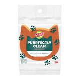 Scotch-Brite Purrfectly Clean Non-Scratch Scrub Sponge, Two- Sided, Limited Edition, 1 Sponge
