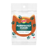 Scotch-Brite Purrfectly Clean Non-Scratch Scrub Sponge, Two- Sided, Limited Edition, 1 Sponge