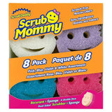 Scrub Daddy Scrub Mommy Dual-Sided Scrubber and Sponge, Variety Pack of 8