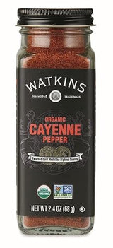 Watkins Gourmet Organic Spice Jar, Cayenne Pepper, 2.4 oz