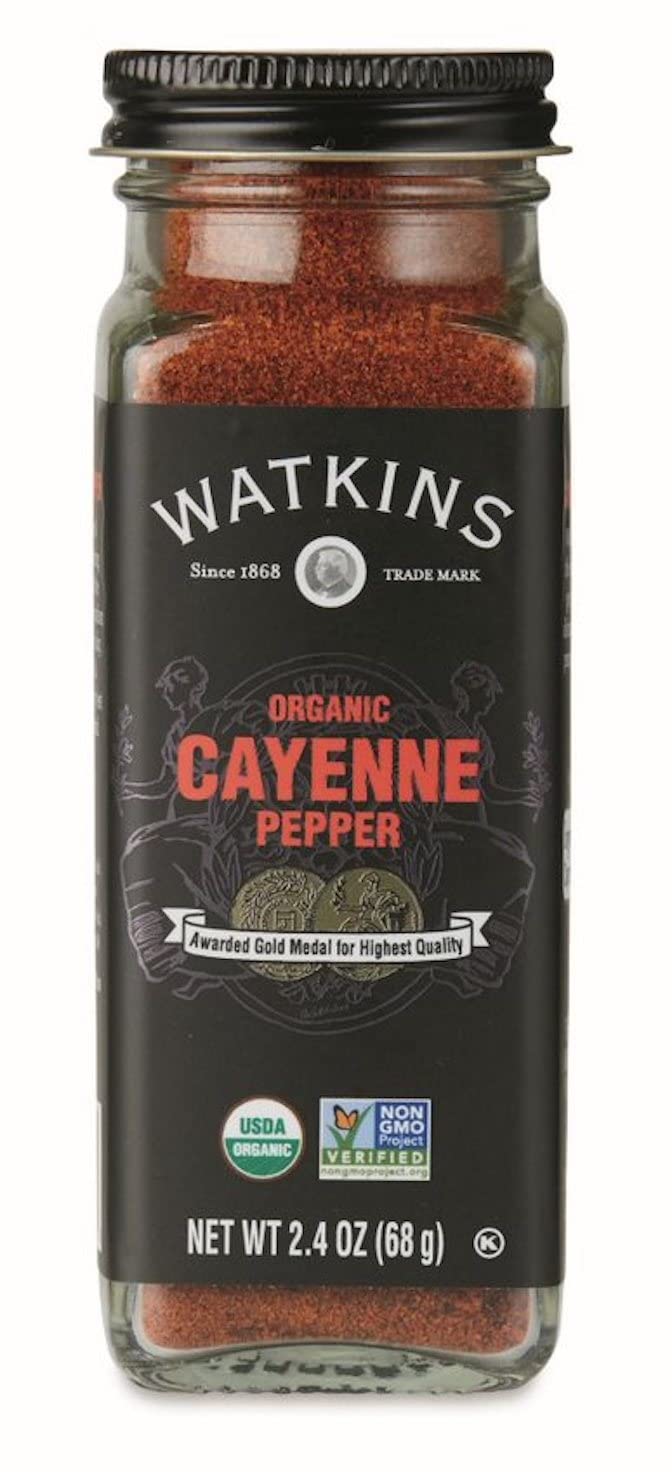 Watkins Gourmet Organic Spice Jar, Cayenne Pepper, 2.4 oz
