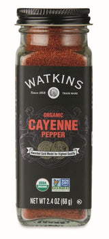 Watkins Gourmet Organic Spice Jar, Cayenne Pepper, 2.4 oz