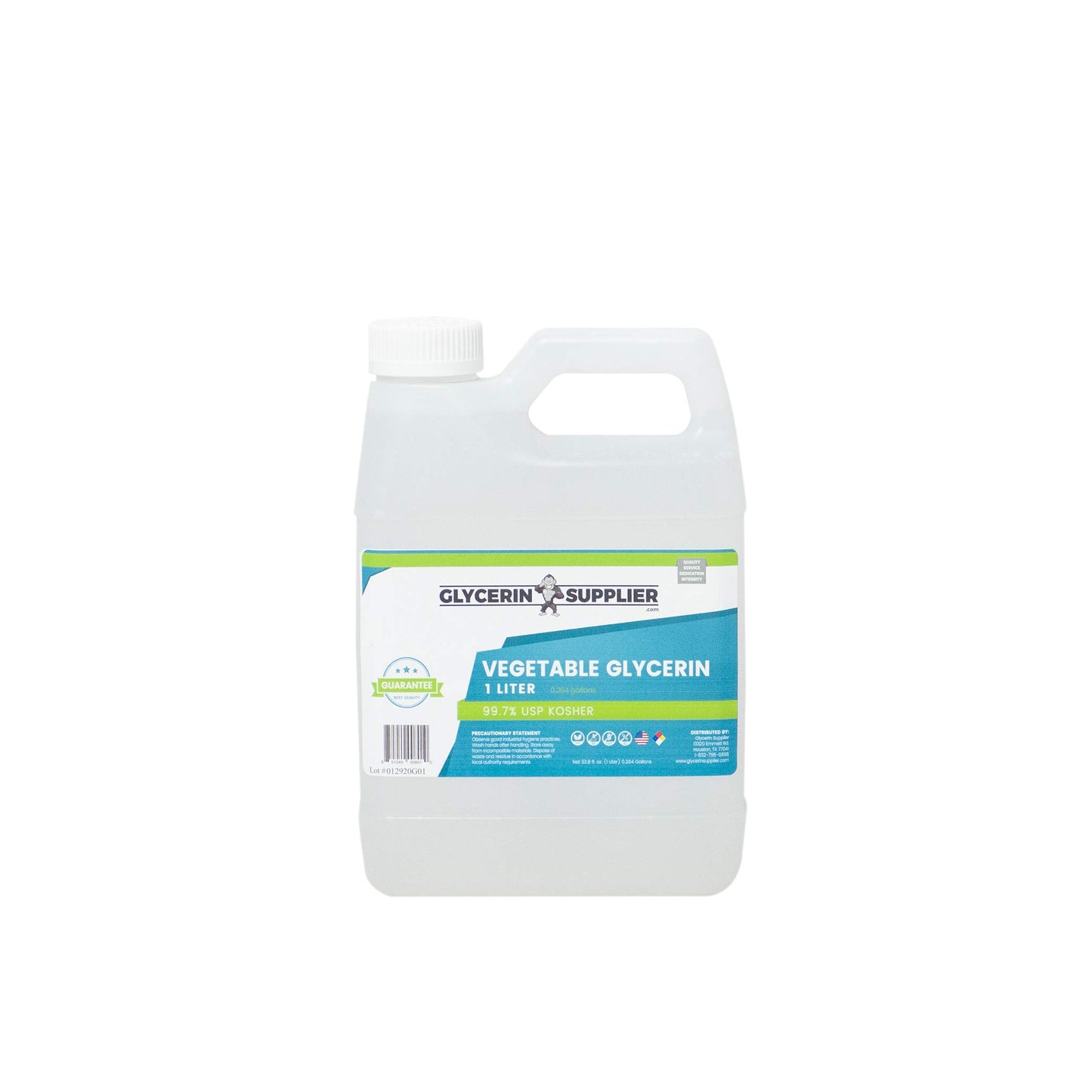Vegetable Glycerin - 1 Liter (33.814 oz.) - Pure USP Food and Pharmaceutical Grade - Non GMO - Vegan - Sustainable Palm Derived - Humectant, Crafts