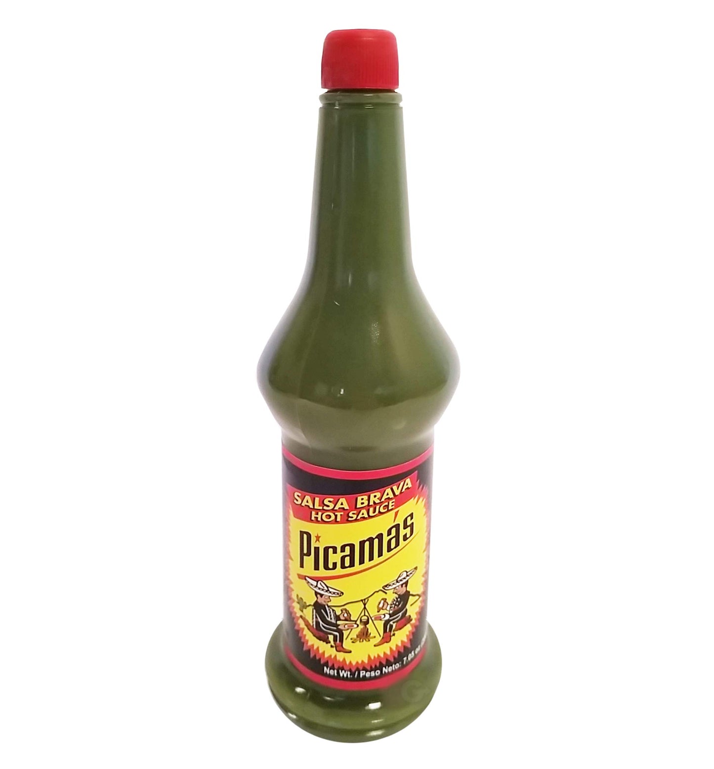 Picamas Green Hot sauce 7.05 oz - Salsa verde picante (Pack of 1)