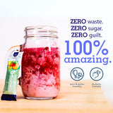 BOBELO CARBONATION Flavor Packets - Trial Pack, 3 of Each Flavor, Pineapple Coconut, Mountain Berries, Lavender Lemonade & Orchard Breeze, Self