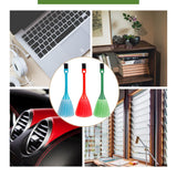 ZORZA 3Pcs Mini Dusting Brush Fluffy Microfiber Duster Anti Static Keyboard Brush Computer Screen Brush Dusting Tools for Electronics' Dusting