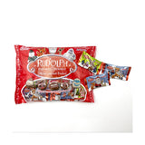 R.M Palmer Rudolph the Red-Nosed Reindeer Double Crisp Chocolate - Individually Wrapped, Smooth, Crisp, Crunchy Candy 10 oz Featuring Santa, Sam