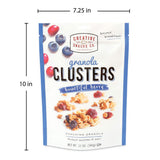 Creative Snacks Bountiful Berry Granola Clusters, Great for Snacking or Cereal, 12 ounce bag