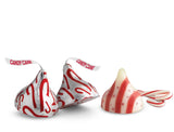 Candy Cane Milk Chocolate Candies - 2lb Bag Approx. 200 Pieces Individually Wrapped Peppermint Flavored Chocolates for Holiday Parties, Stocking