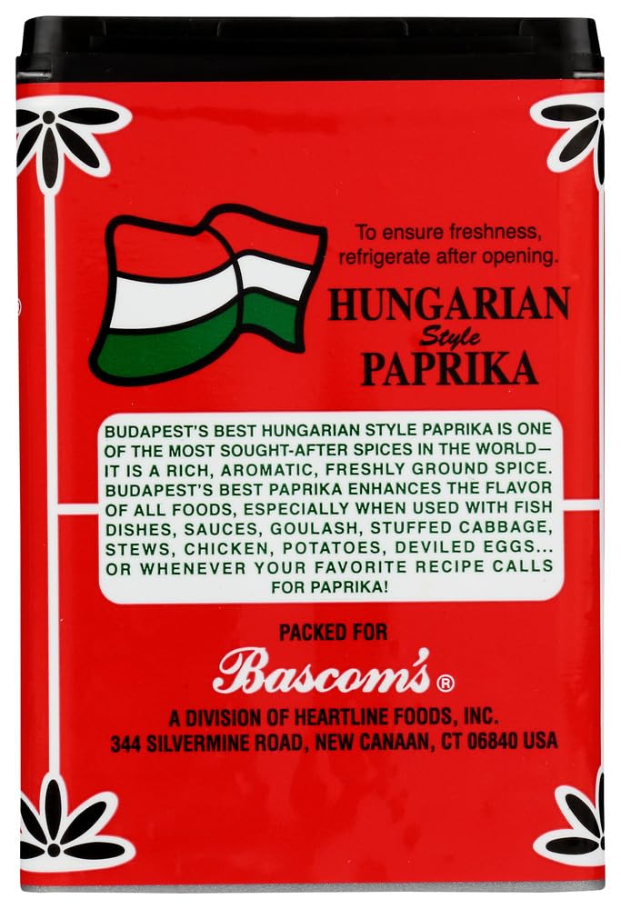 Budapests Best Paprika 4 oz Sweet Delicate Hungarian Style