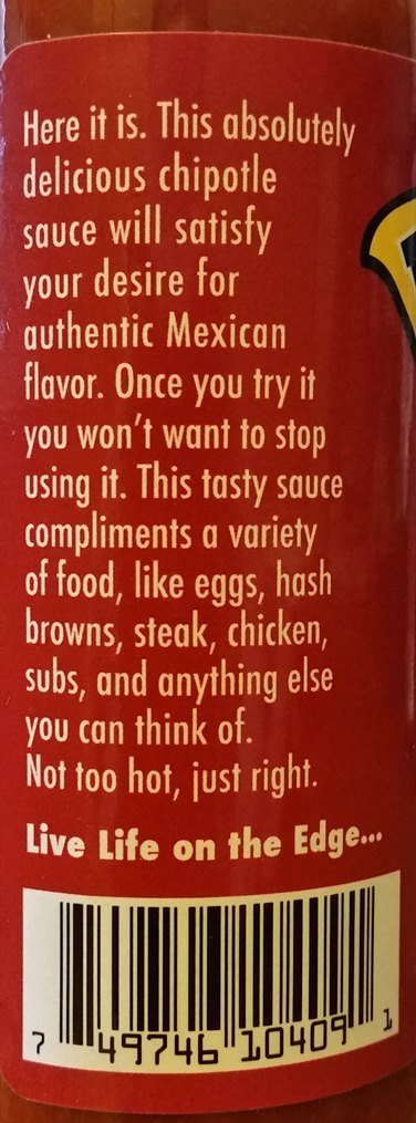 Mountain Man Chipotle Pepper Hot Sauce