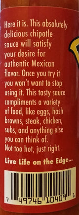 Mountain Man Chipotle Pepper Hot Sauce