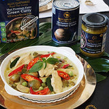 Blue Elephant Brand, Royal Thai Cuisine, Thai Premium Paste, GREEN CURRY, size 70g X 2 Packs