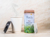 Vinis Premium Chai White Tea Tea Box of 6 Tins (50 tea bags per Tin) (Chai White Tea)
