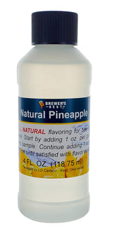 Natural Pineapple Flavoring Extract 4 oz. - 2 Pack