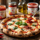 L'Oro Del Sud Crushed Calabrian Chili Pepper Paste, Spread, 2.2 lb (1 Kg)
