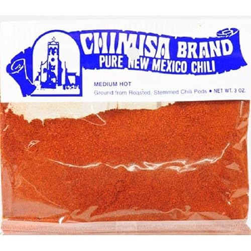 Chimisa Brand Medium-Hot New Mexico Red Chili Powder, 3 Ounces