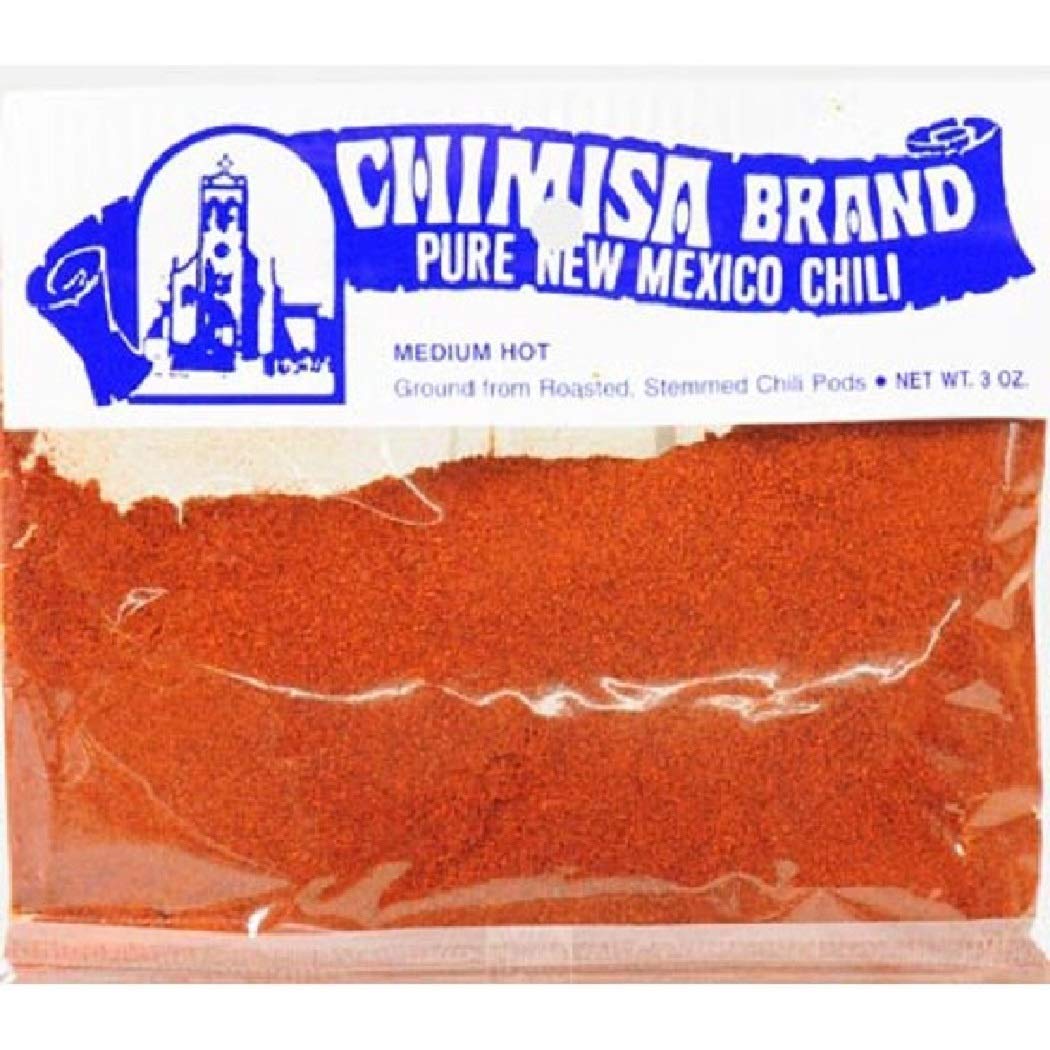 Chimisa Brand Medium-Hot New Mexico Red Chili Powder, 3 Ounces