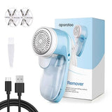 Fabric Shaver, Lint Remover for Clothes, Electric Lint Remover with 3 Replaceable Blades, Removes Fabric Pills, Rechargeable Sweater Defuzzer Pill