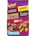 Mars M&M'S Milk Chocolate, SKITTLES Original Chewy Candy, SNICKERS Chocolate Candy Bar, STARBURST Chewy Candy & TWIX Caramel Cookie Bar Halloween