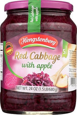 Hengstenberg Red Cabbage with Apples 24 oz each (1 Item Per Order, not per case)