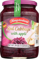Hengstenberg Red Cabbage with Apples 24 oz each (1 Item Per Order, not per case)