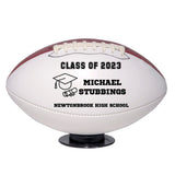 Personalized Custom Graduation 2024 Football Gift - Graduation Class of 2024 - Graduation Gift for Boy - Graduation Gift for Girl (Regulation