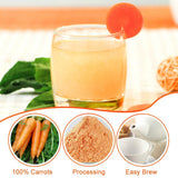 Plant Gift 100% Pure Carrot Powder Powder ???? Natural Carrot Flour, Great Flavor for Drinks, Smoothie, Yogurt, Baking, cookies and Beverages, Non-GMO