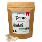 Shipetaukin Fonio African Supergrain: A Quick Cooking Whole Grain - Gluten Free - Vegan - Non GMO - Substitute for Bulgur, Rice, Couscous, Quinoa (28 Ounces)