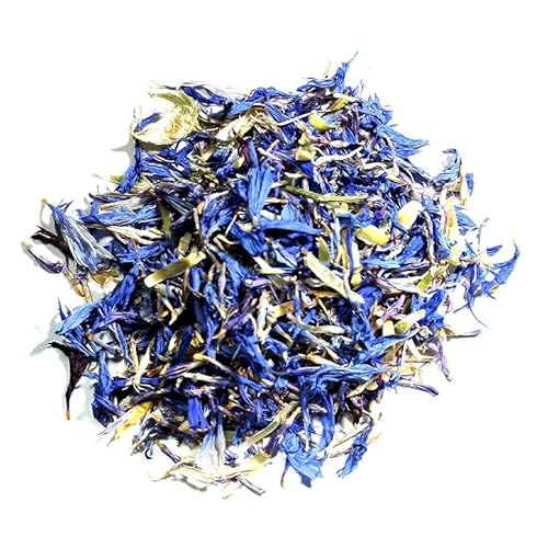 NY SPICE SHOP Dried Cornflower Petals - Corn Flower Blue Petal Edible Flowers - Centaurea Cyanus Dry Flower - Cornflowers Edible Flowers For Cocktails