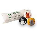 Tipitaka Laundry Wool Dryer Balls | Natural Fabric Softener - Reusable, Eco-Friendly, Reduces Drying Time - Wool Balls Replaces Dryer Sheets - 3 XL