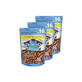 Blue Diamond, Lightly Salted Low Sodium Almonds, 16oz Bag (Pack of 3)