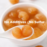 NESTLADY Natural Dried Longan ,100% fruit Meat ,??,No Sugars , Used in teas, Snacks, Dessert, - Edible, Cooking, Premium Quality | Net weight: 1LB