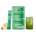 Osulloc Matcha Plus+ Gut Ease (Apple & Berry Flavor), Matcha & Probiotics Blend, Natural Sweet fruity flavor, 10 Count