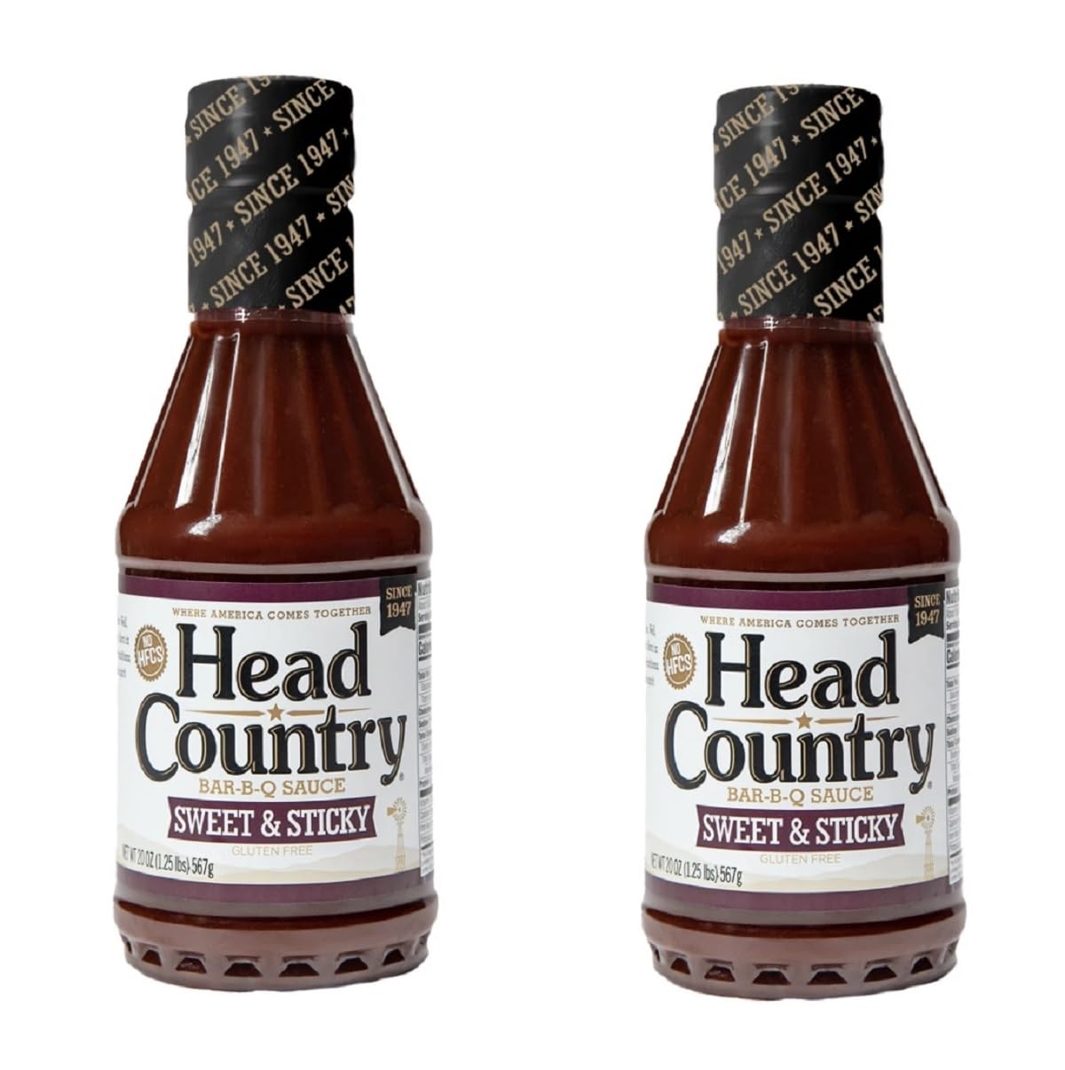 Head Country Bar-B-Q Sauce - 2 pack (Sweet & Sticky 20oz)