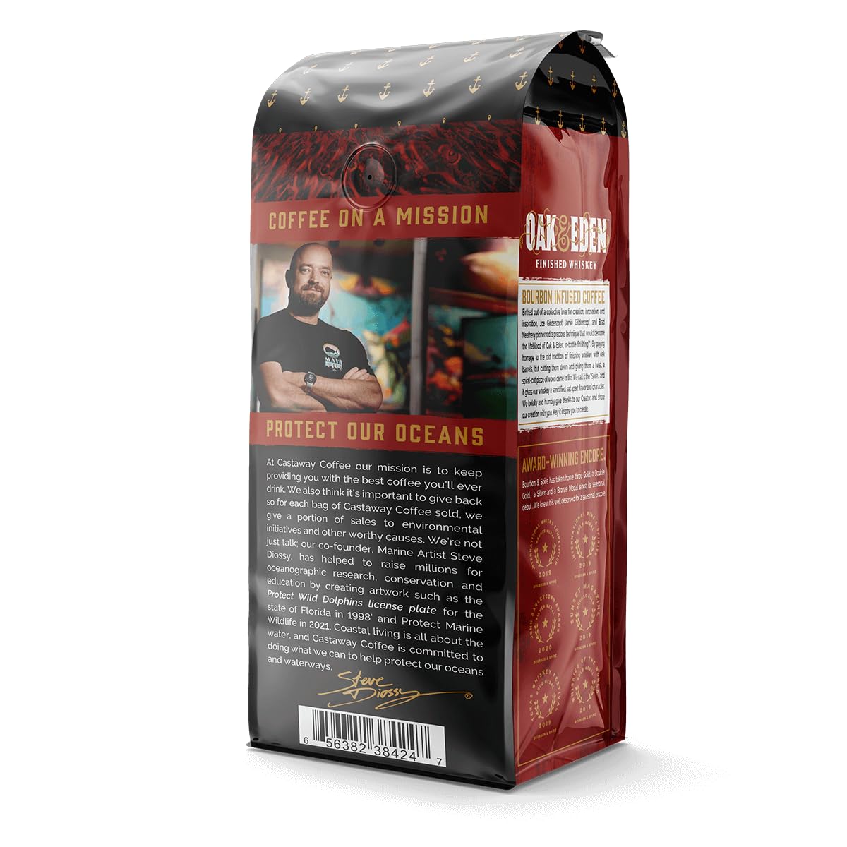 Oak & Eden Bourbon Infused Coffee 12 ct pods