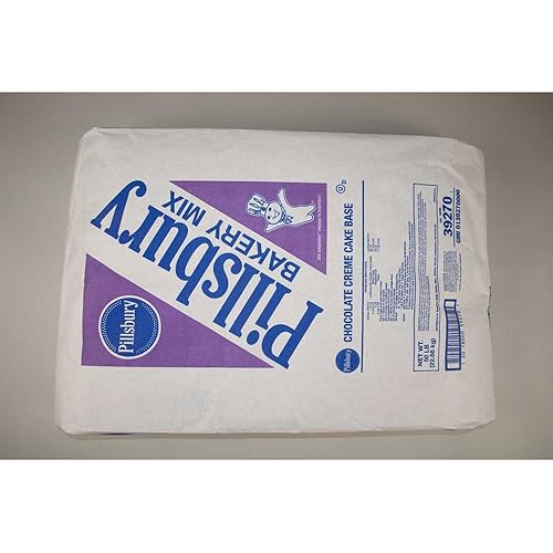 Pillsbury Chocolate Creme Base Cake Mix, 50 Pound -- 1 each.