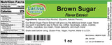 Brown Sugar Flavor Extract (1 oz, ZIN: 527325)