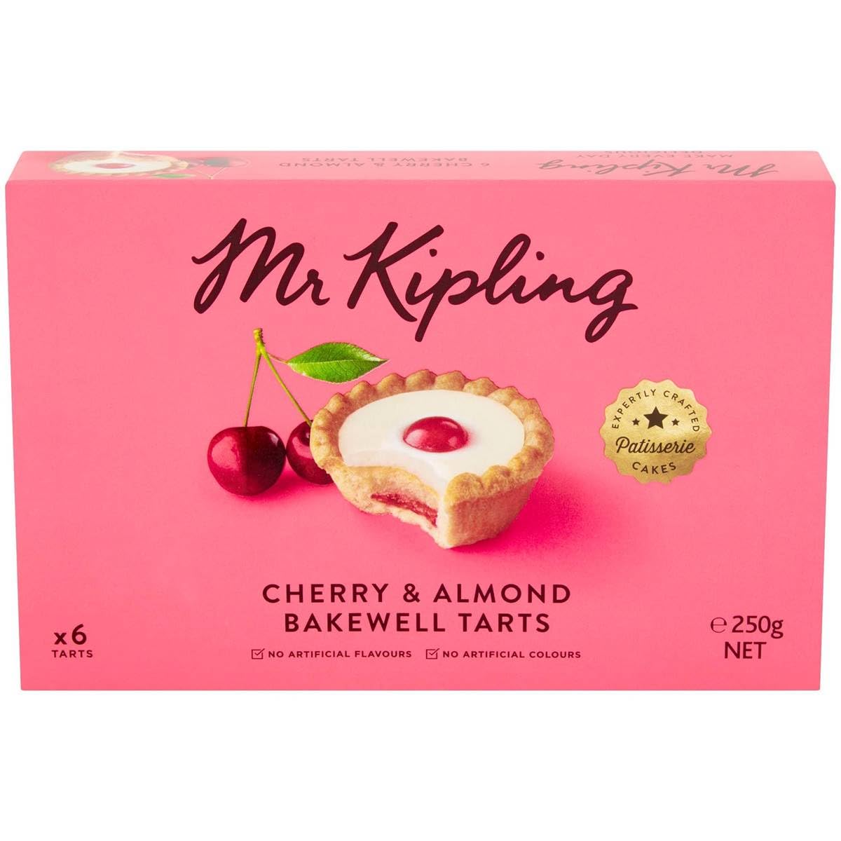 Mr Kipling Cherry and Almond Bakewell 6pk - Set of 3