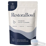 Restorabowl Foaming Cleaning Powder, Fresh Scent Daily Care Powder, Fast Dissolving Formula for Everyday Freshness, Easy Flush Use, 300g