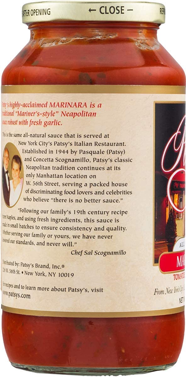 Marinara Sauce 24 Ounces (Case of 6)