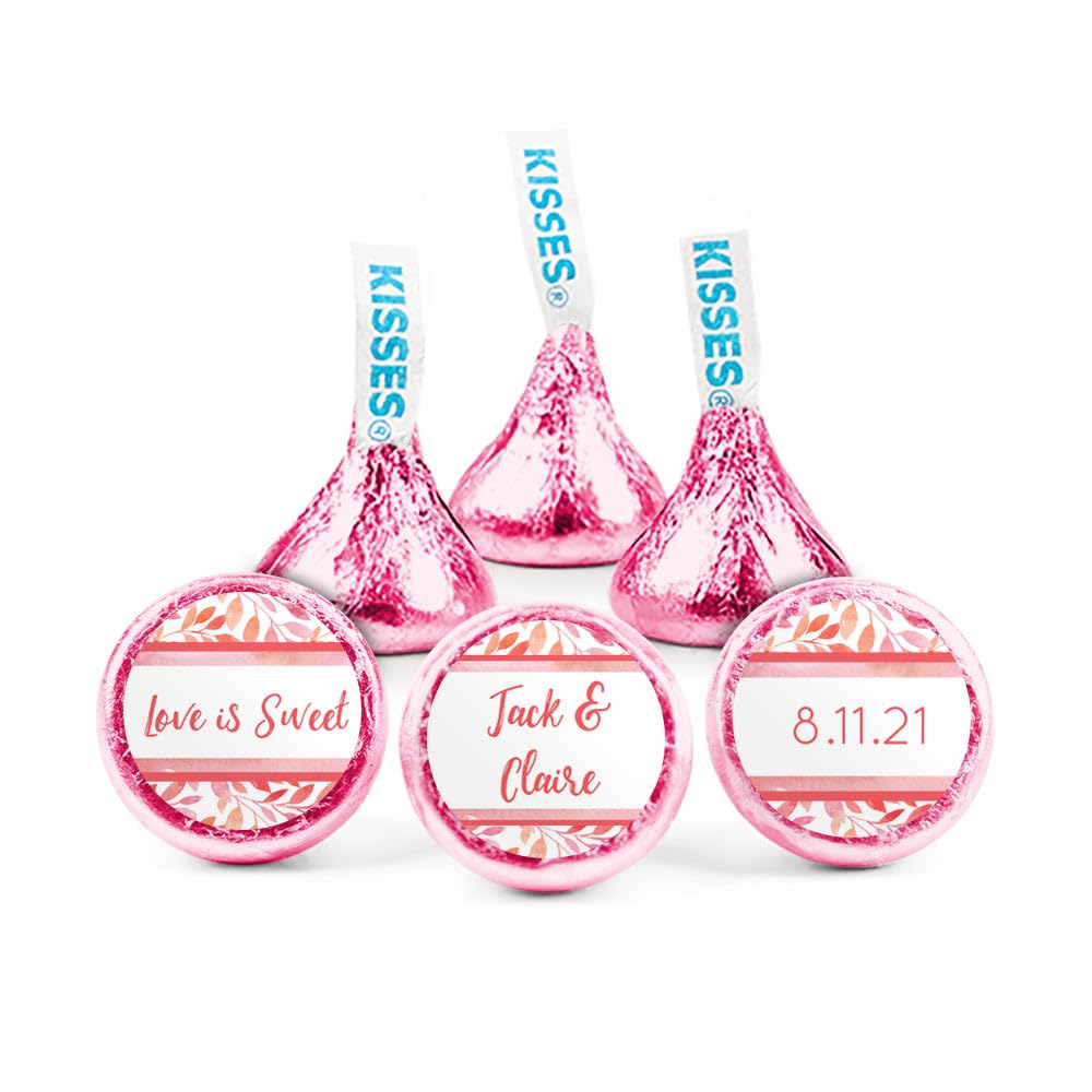 108 Kiss Wedding Stickers Personalized Wedding Favors for Kisses Party Favors Decor